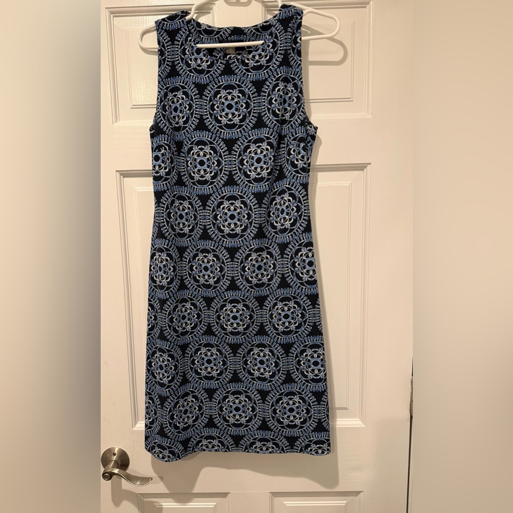 Tommy Hilfiger Blue and white polka dot  Dress